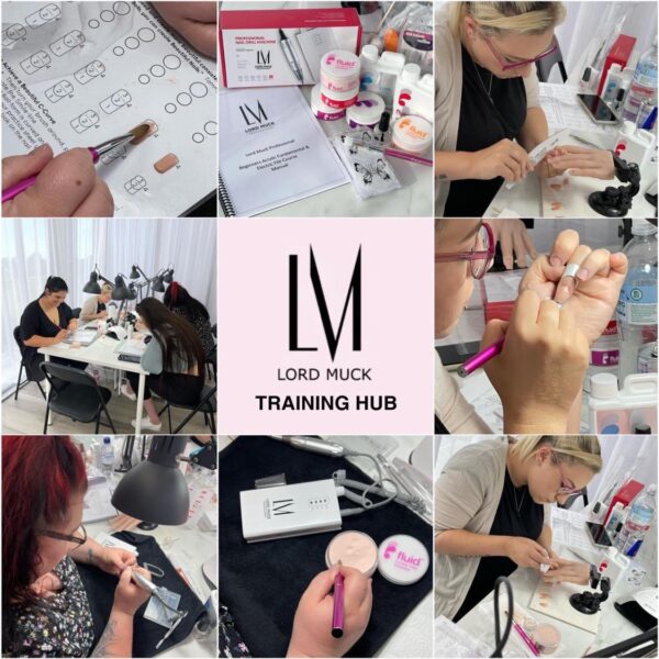 Lord Muck Professional - Beginners Acrylic Fundamentals & Electric File Course & Kit