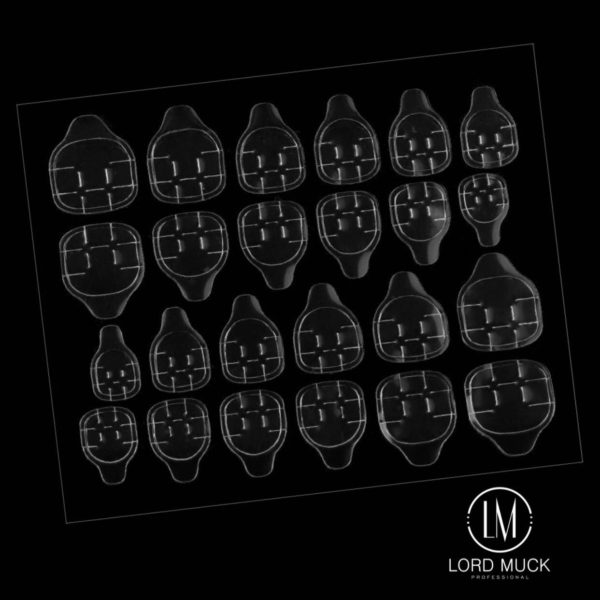 Faux Nails Clear Double Sided Adhesive Gel Tabs for Full Cover Tips - Image 2