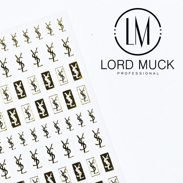 ST LAURENT- Designer Nail Sticker #30 - Image 2