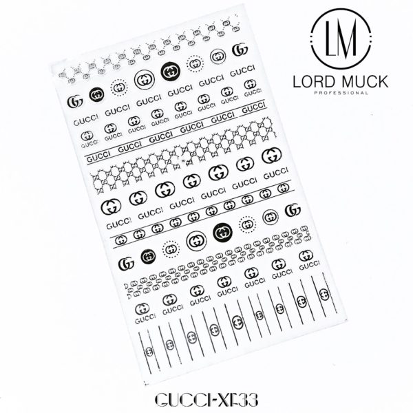 AllSTARS- Designer Nail Sticker #28 – LORD MUCK PROFESSIONAL