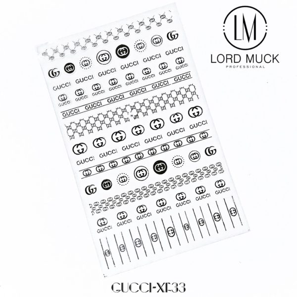 Designer Label Nail Sticker – LORD MUCK PROFESSIONAL