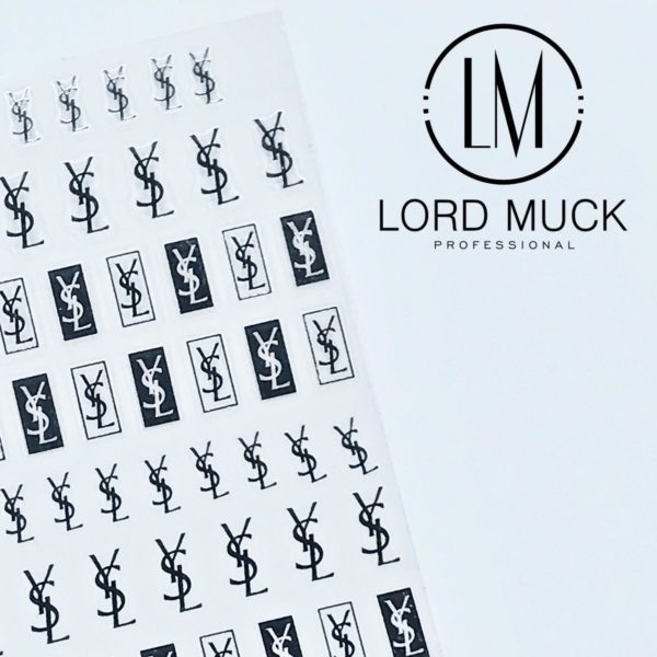 ST LAURENT- Designer Nail Sticker #29 - Image 3
