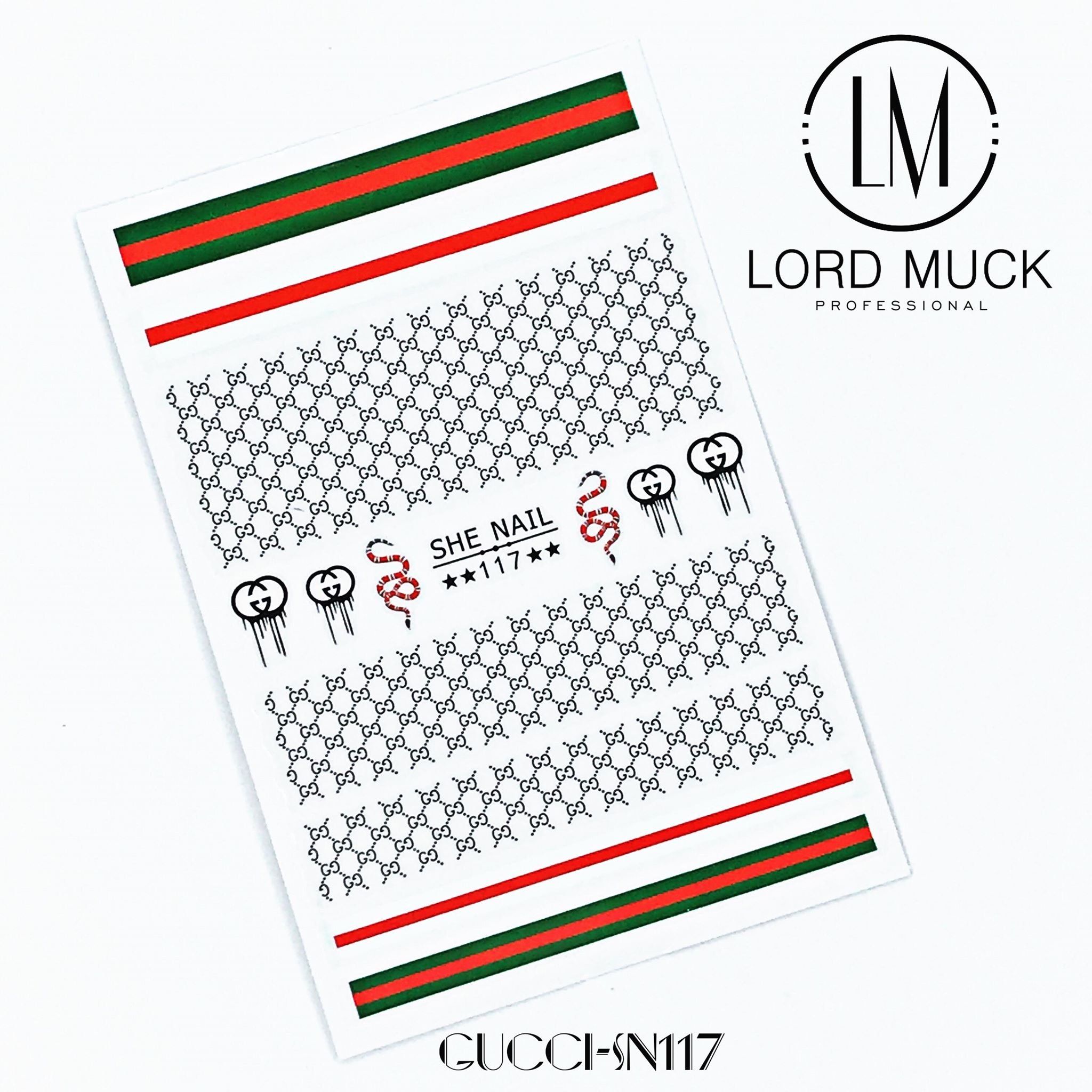 Designer Label Nail Sticker – LORD MUCK PROFESSIONAL