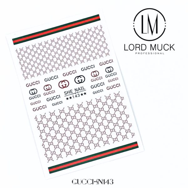 Designer Label Nail Sticker – LORD MUCK PROFESSIONAL