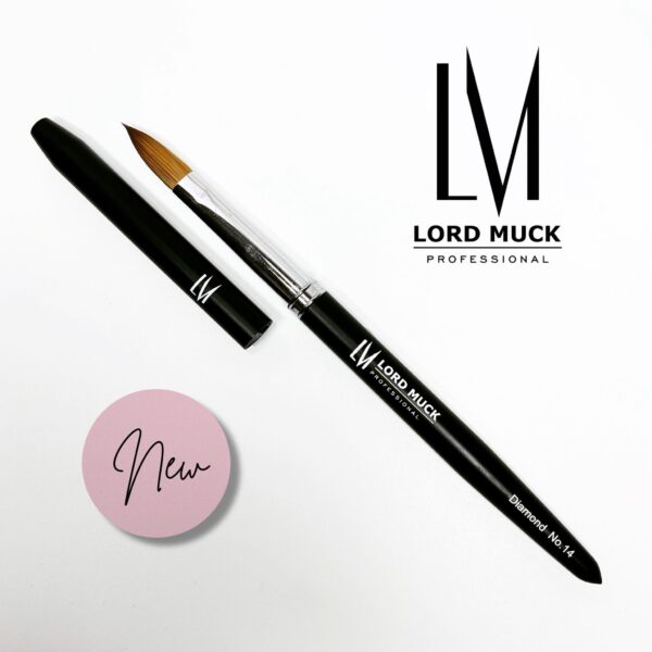 Diamond Acrylic Brush Size 14 - Image 3
