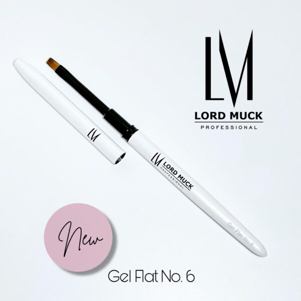 Gel Brush Flat No.6