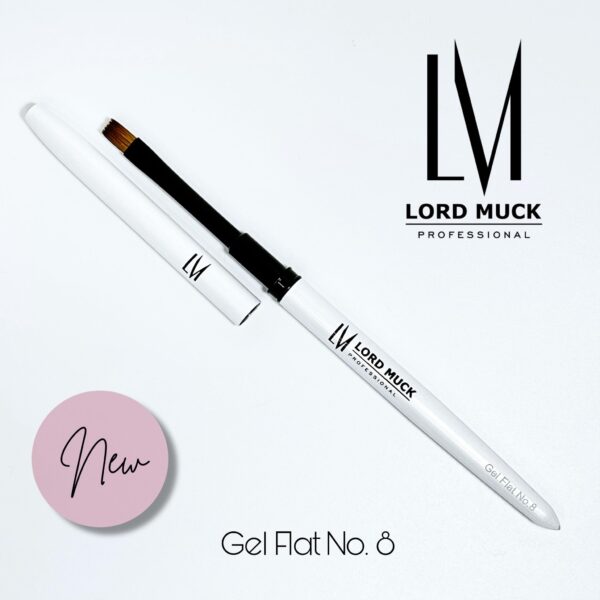 Gel Brush Flat No.8