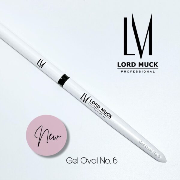 Gel Brush Oval No.6 - Image 3