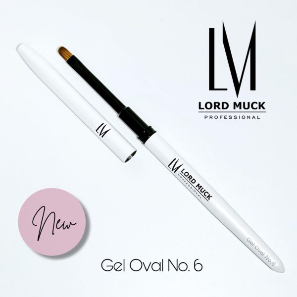 Gel Brush Oval No.6