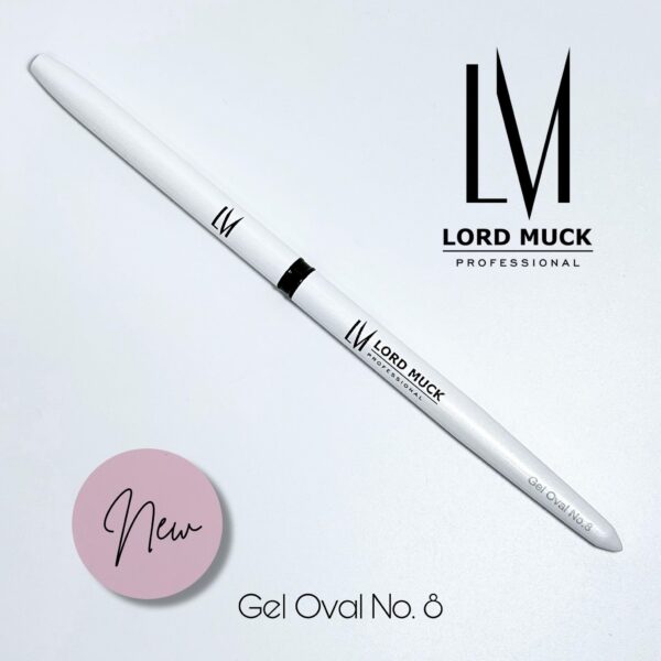 Gel Brush Oval No.8 - Image 3