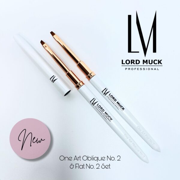One Art Brush - Oblique & Flat No. 2 Set