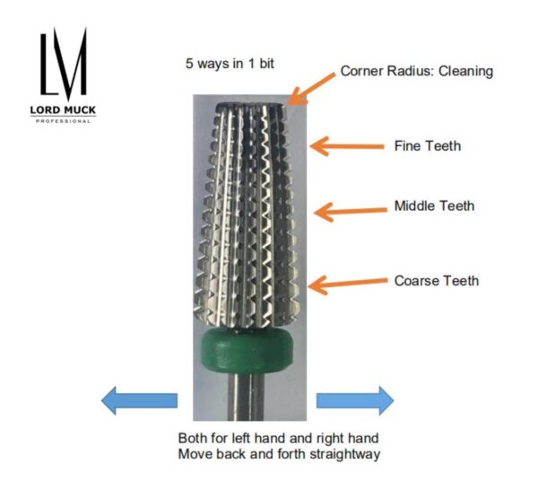 5in1 Taper Bit Barrel Bit - Image 2