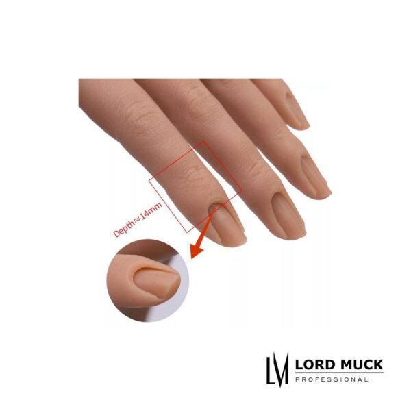 LMP Posable Silicone Practice Hand & Clamp Set - Image 3